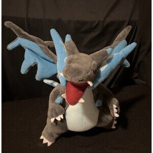 Pokemon Mega Charizard X plush 10" poseable wings